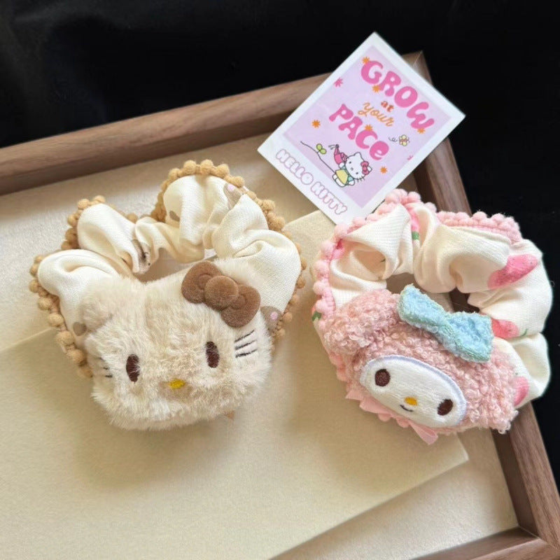 Sanrio Cute Plush Hair Band - HELLO KITTY & My Melody