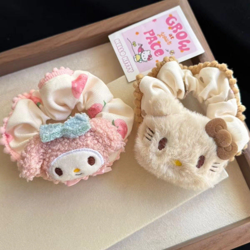 Sanrio Cute Plush Hair Band - HELLO KITTY & My Melody