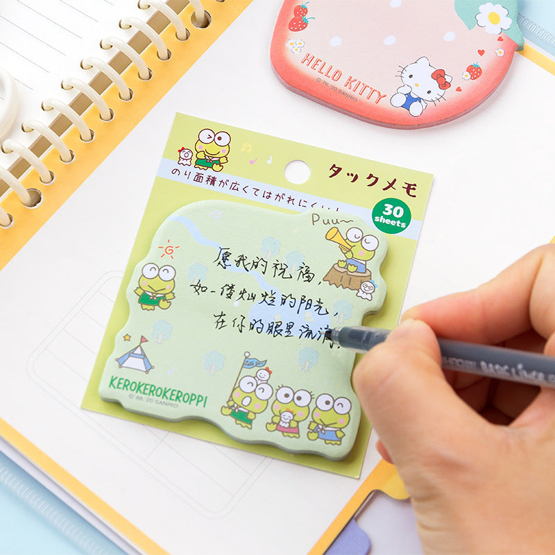 Sanrio Shaped Sticky Notes - Reusable Memo Notes