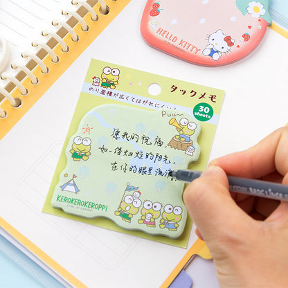 Sanrio Shaped Sticky Notes - Reusable Memo Notes