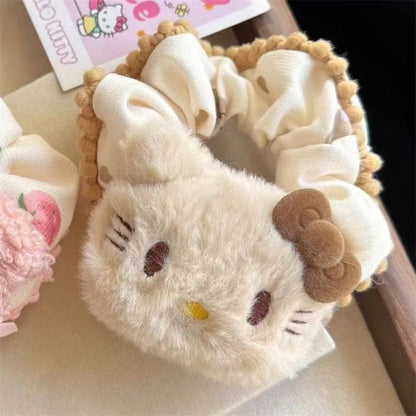 Sanrio Cute Plush Hair Band - HELLO KITTY & My Melody