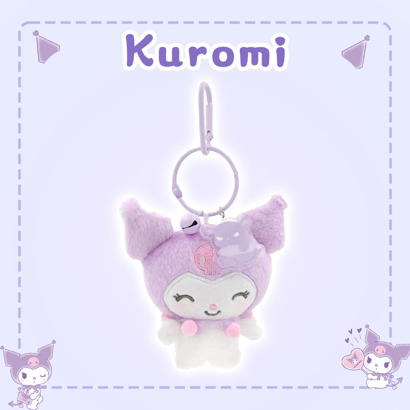 Kuromi - Plush doll Keychain
