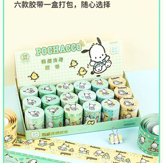 Pochacco-Tape stickers