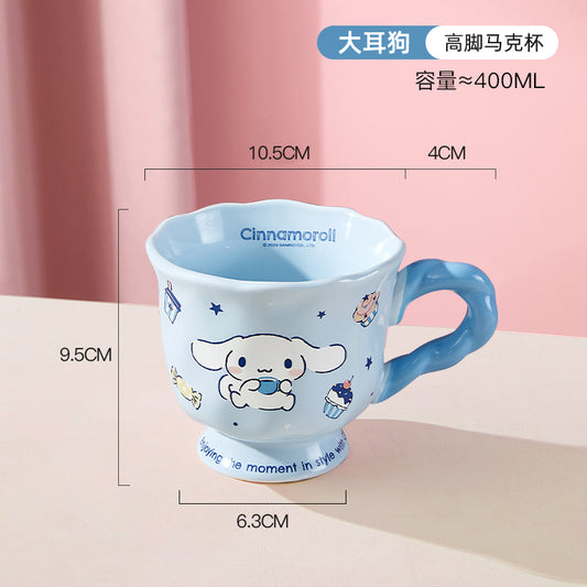 Cinnamoroll-Ceramic Cup with Lid