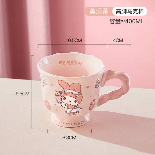 My Melody-Ceramic Cup with Lid