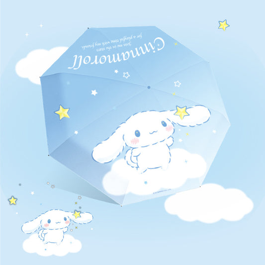 Cinnamoroll Tri-fold automatic umbrella