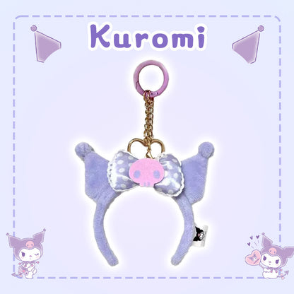 Kuromi - Plush doll Keychain