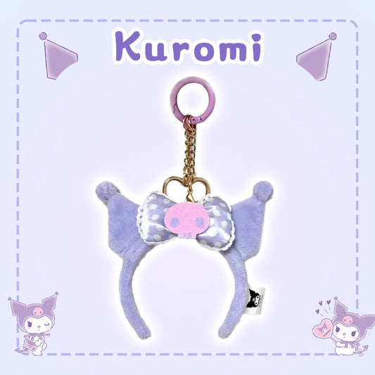 Kuromi - Plush doll Keychain