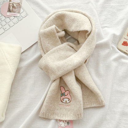 My Melody - Knitted wool scarf