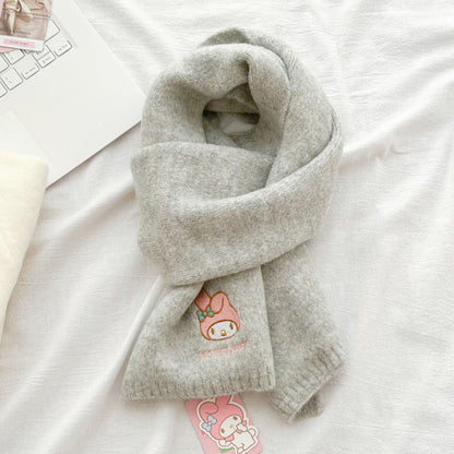 My Melody - Knitted wool scarf