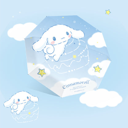 Cinnamoroll Tri-fold automatic umbrella