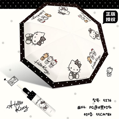 Hello Kitty Tri-fold automatic umbrella