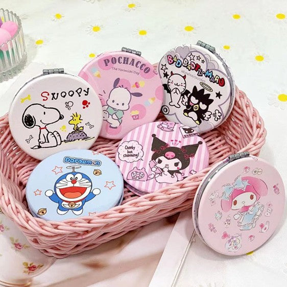Sanrio Round Folding Mirror