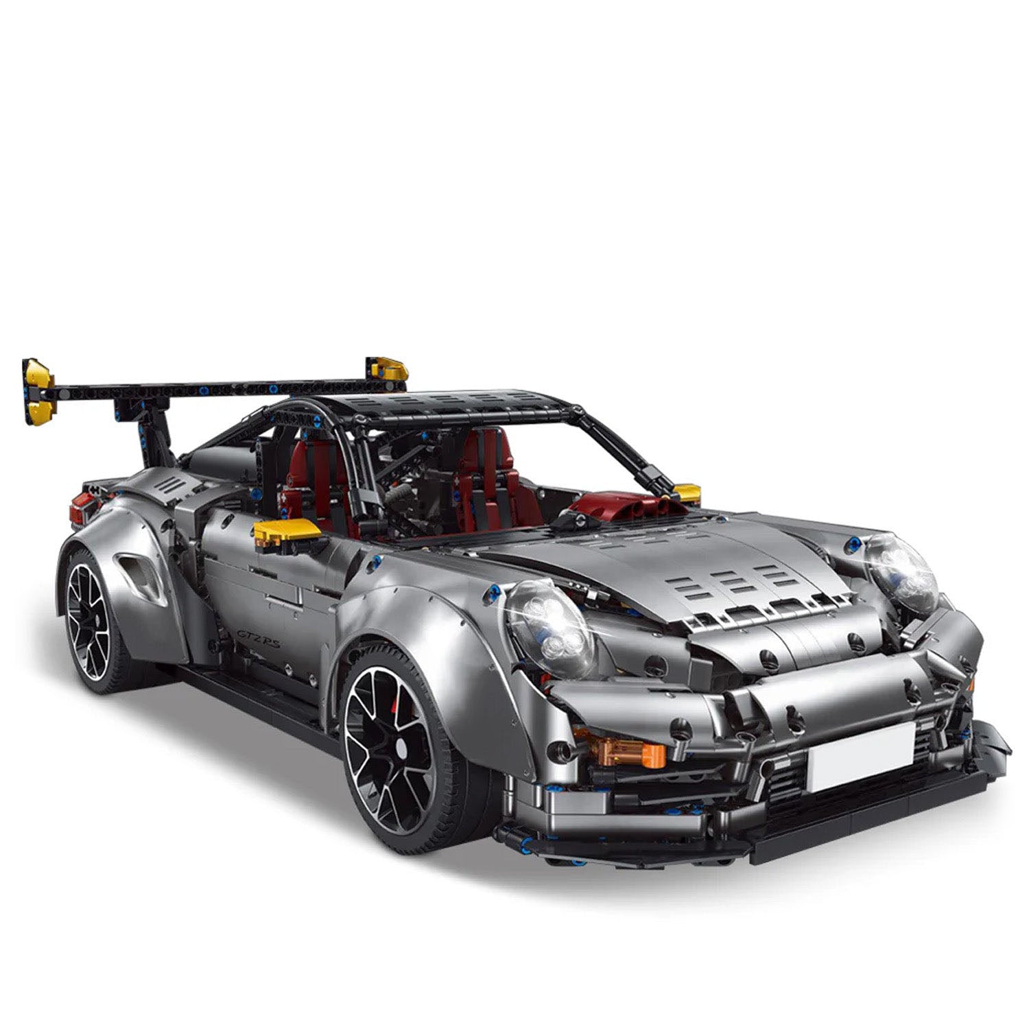 Technical Super Sports Car 1:8 Model City Racing Series DIY——Remote Control Light + Remote Control Power Unit